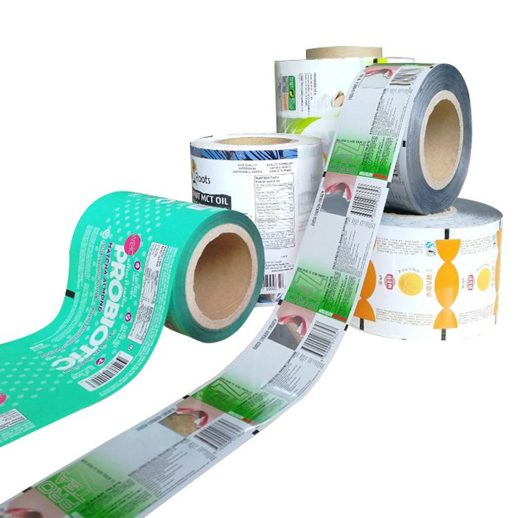 Custom Printed PVC  PET  OPS Plastic Heat Wrap Shrink Sleeve Label Film For Bottles
