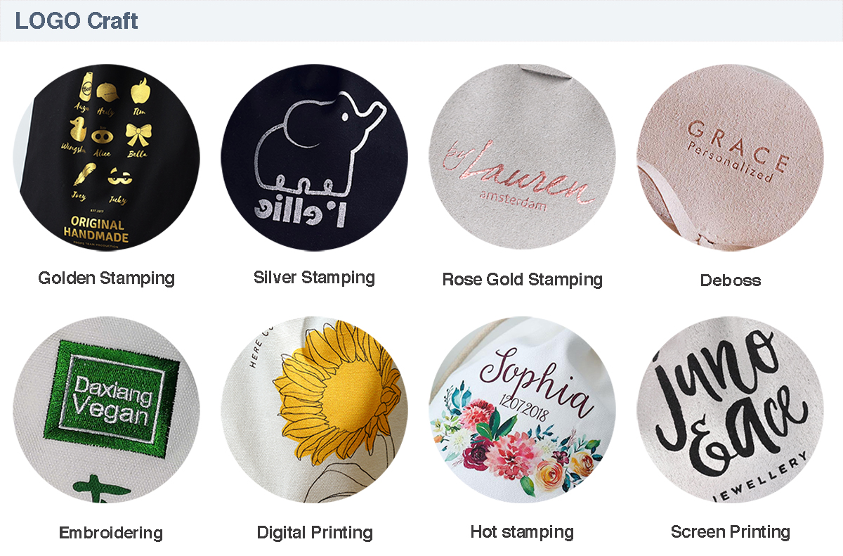 Custom logo printed jewelry pouch with drawstrings, gift wedding favor bags