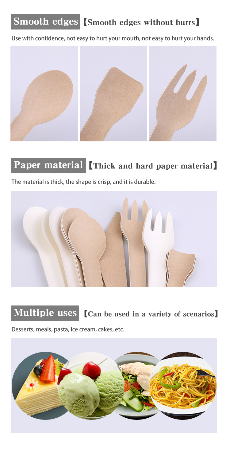 Paper cutlery