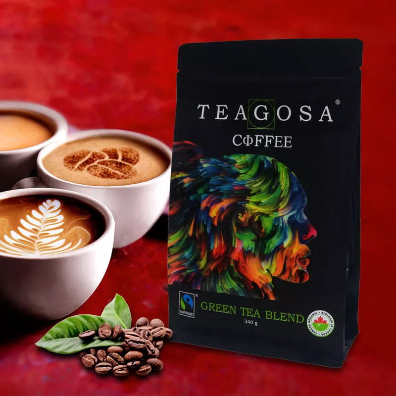 Compostable Paper Biodegradable Kraft Packaging Bean Coffee Bags with Valve