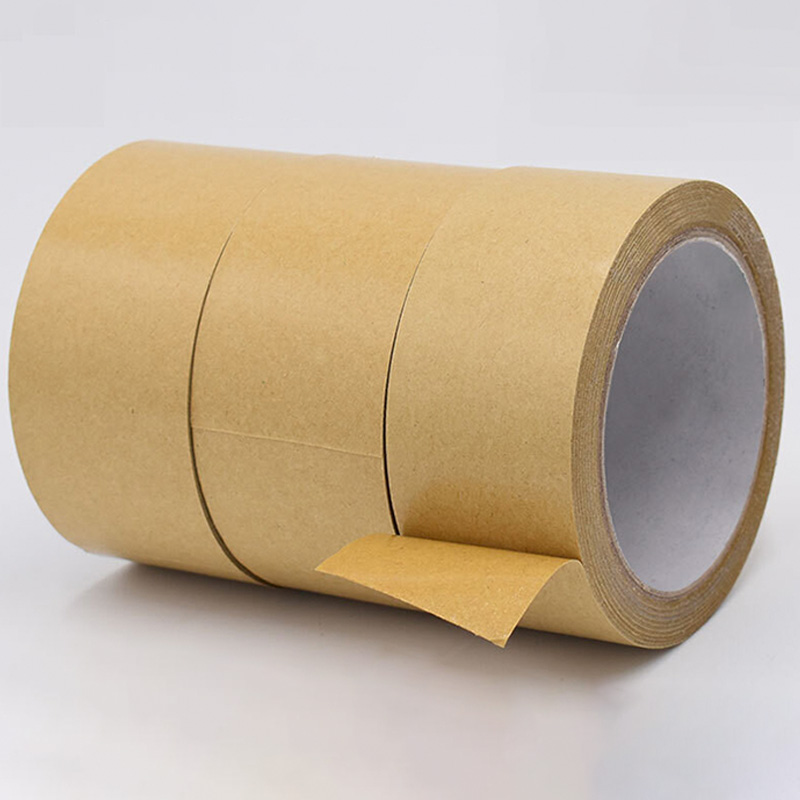 Reinforced Gummed Kraft Paper Tape Logo Water Activated Paper Tape