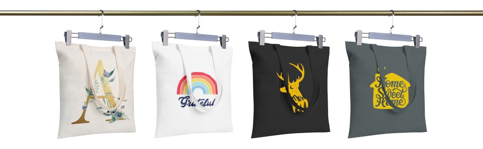 Women Canvas Bags Solid color Tote Shopping Bags