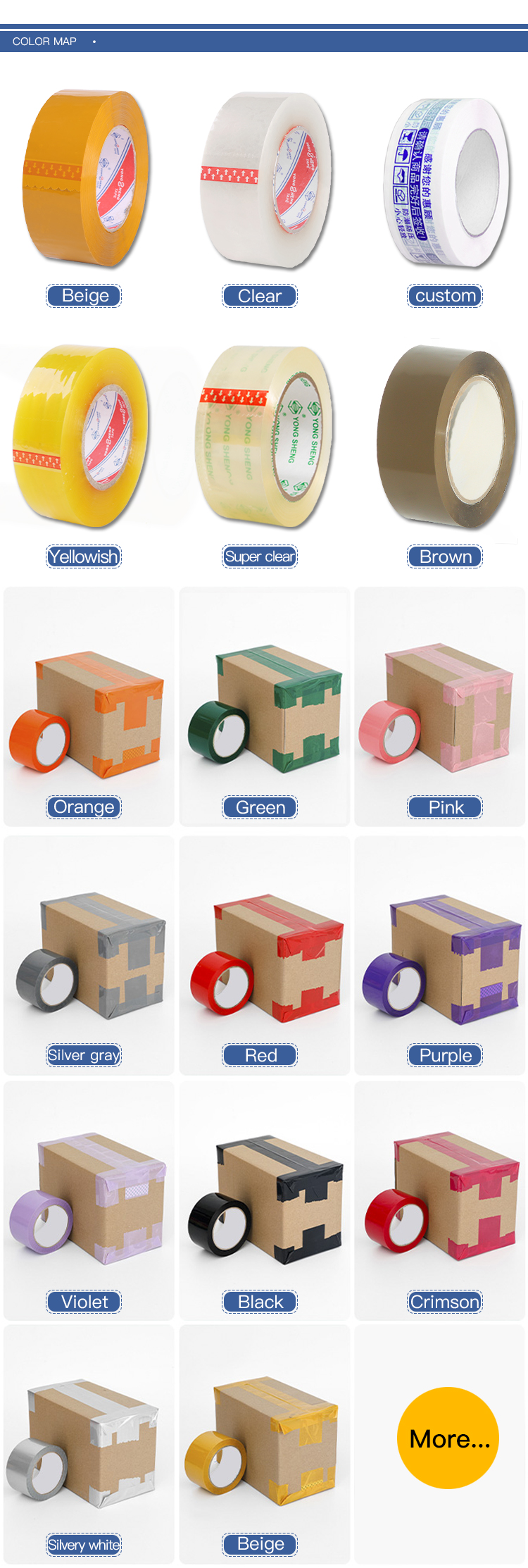 Custom Logo Packing Tape Bopp Self Adhesive Fragile Packaging Tape Opp Printed Tape with Logo