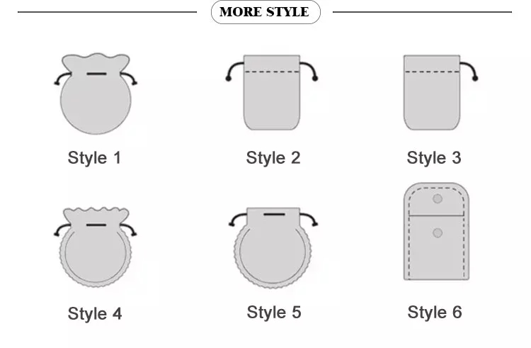 cheap custom logo necklace jewelry packaging bag jewelry drawstring velvet bag