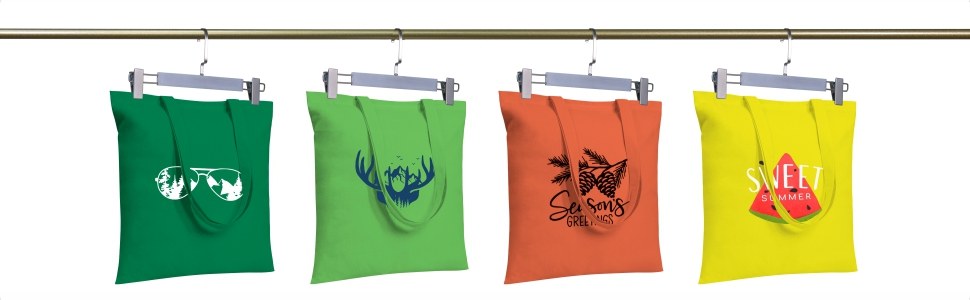 Women Canvas Bags Solid color Tote Shopping Bags