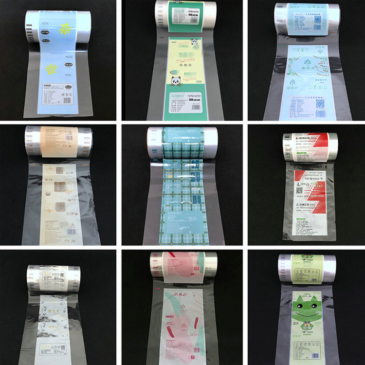 Custom Printed PVC  PET  OPS Plastic Heat Wrap Shrink Sleeve Label Film For Bottles