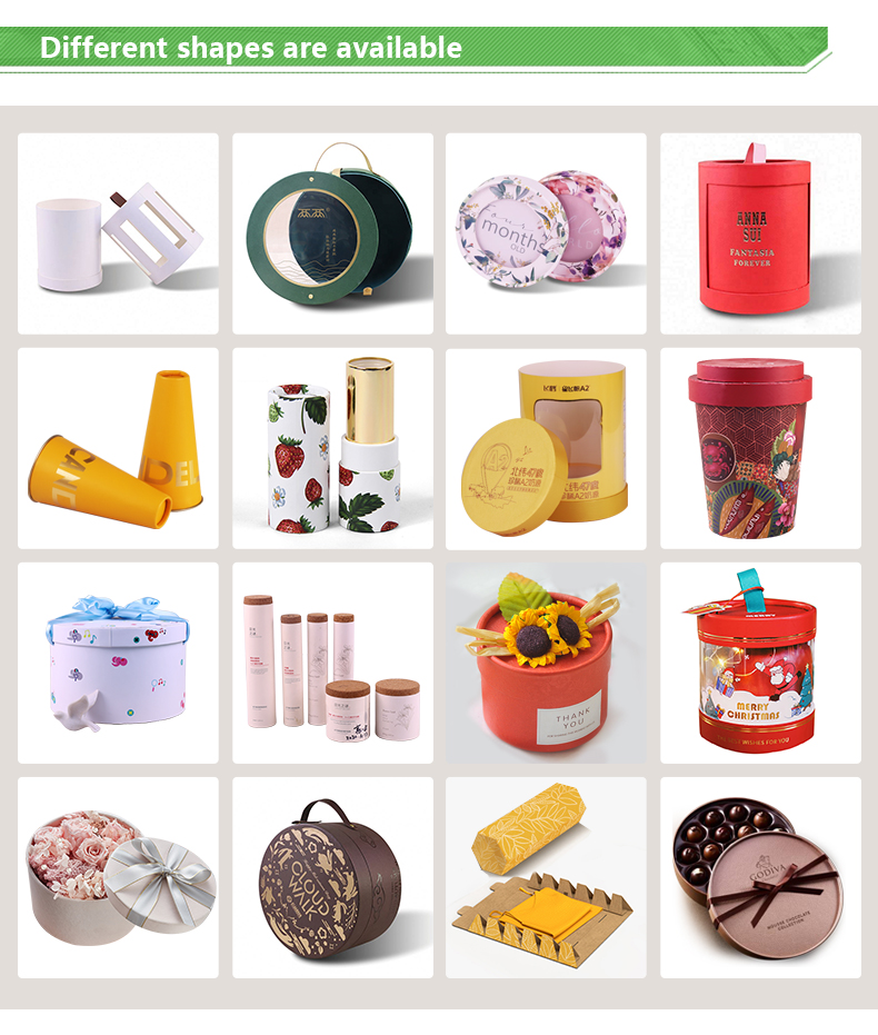 PackingCylinder Neck Tie Box 
