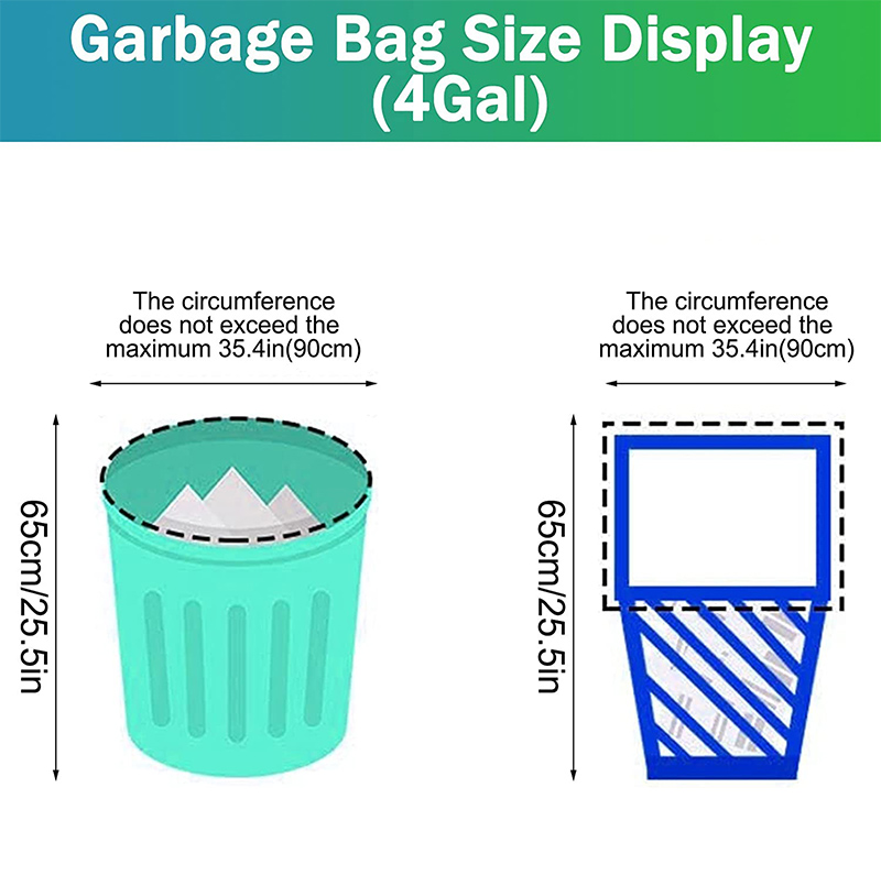 Trash bag,Rubbish bag,Bin liner