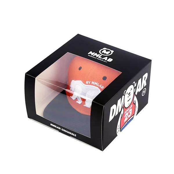 Custom Logo Paper Mailer Box with Paper Bag,Headgear Gift Box Packaging with PVC Clear Window