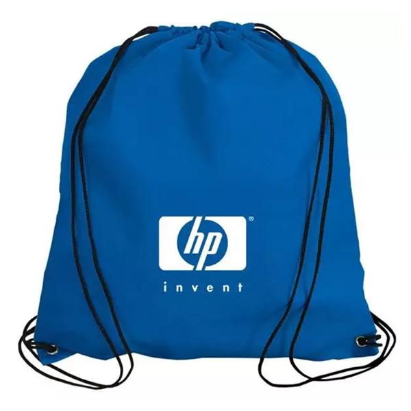 High quality Custom Logo Printed Gift non woven drawstring bag