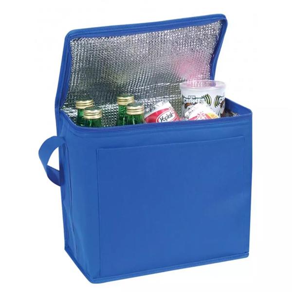 Portable Custom Logo Large cooler bags non woven bags custom logo insulated