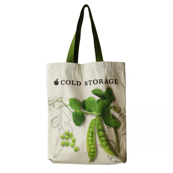 Promotion custom natural durable cotton canvas shopping tote bag with logo